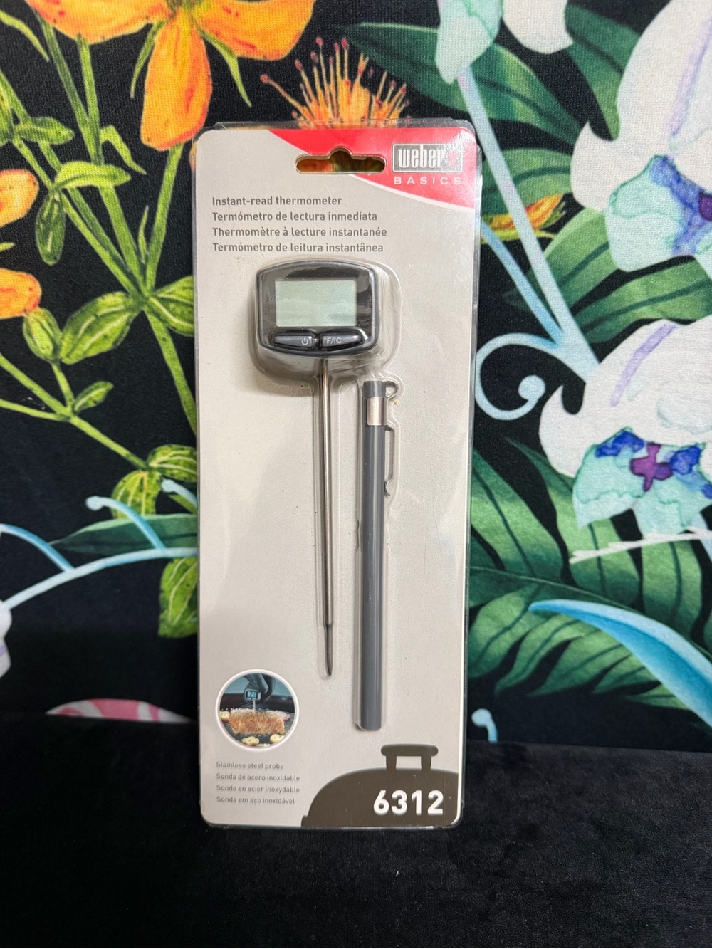 Weber Instant-Read Thermometer - Black